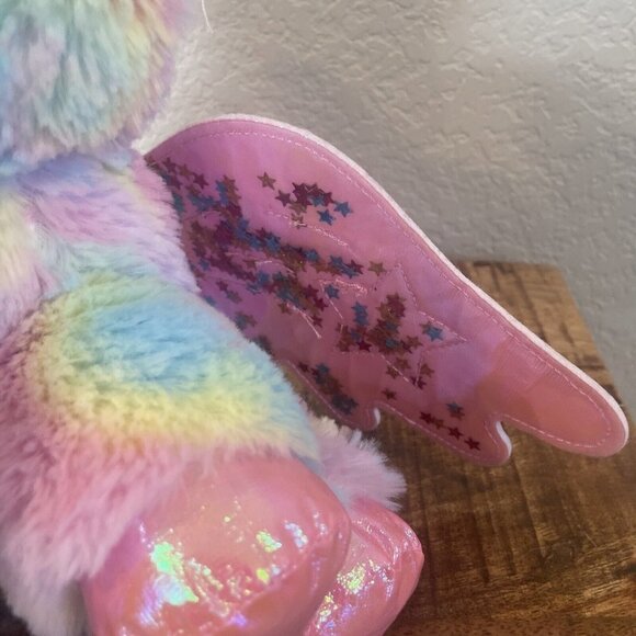 Barbie Unicorn Plush Stuffed Animal Toy Mattel 2021 Pastel Sound Works 10” - Picture 8 of 11